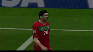 jugando pes 6 el mundial [upl. by Ynots]