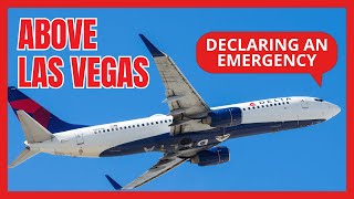 EMERGENCY DECLARED Over Las Vegas  Delta 2120 [upl. by Roselane]