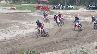 Hervey bay motocross race 1 2 [upl. by Ellevart479]