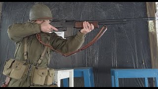 M1918 BAR Live Fire in full kit [upl. by Sanders]