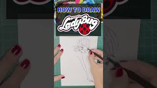 Lets Draw Ladybug from Miraculous LADYBUG ladybug miraculous miraculousladybug [upl. by Gautea]