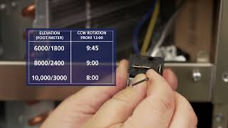 How to Make Adjustments to a Scotsman Residential Ice Machine Installed in High Altitude Locations [upl. by Latham886]