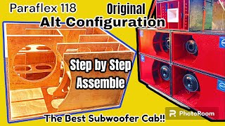 The Original Assemble Paraflex Alt Configuration 18quot Step by Step TUTORIAL BOX COBRE INDONESIA [upl. by Hsemin]