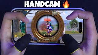 A MASTERPIECE HANDCAM ✨ 120 FPS iPhone 14 Pro 🔥 PUBG Mobile [upl. by Sall]