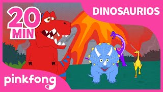 ¿Dónde Están los Dinosaurios Recopilación  Dinosaurios para niños Pinkfong Canciones Infantiles [upl. by Morgenthaler36]