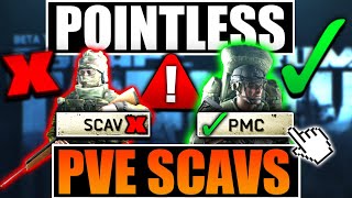 PVE SCAVS ARE ENTIRELY POINTLESS Escape From Tarkov PVE [upl. by Serene45]