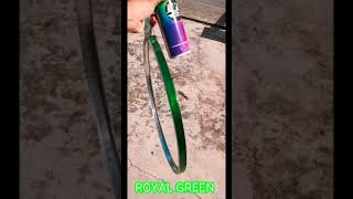 Ez Chrome Spray ROYAL GREEN COLOURquot [upl. by Atenik281]