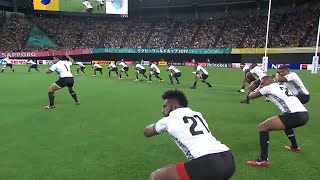 Fijis first Cibi of Rugby World Cup 2019 [upl. by Aivatnuahs42]