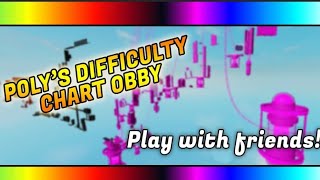 Polys Difficulty Chart Obby Stage 71 to 81 obby difficultychart roblox [upl. by Nekcerb584]