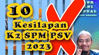 10 Kesilapan jawab Seni Kertas 2 SPM 2023 [upl. by Eladnar268]