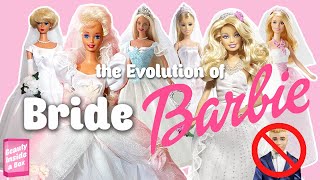 The Evolution of Bride Barbie 1959 to Today [upl. by Ludwog]