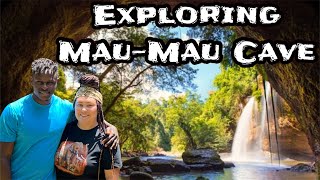 Exploring MauMau Cave In Nanyuki  Road Trip  Hiking Travel  Sylvia And Koree Bichanga [upl. by Eeldarb]