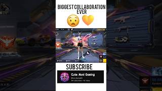 💛BIGGEST COLLABORATION 💛 freefire dhoni girlgamer totalgaming gyangaming msdhoni msd [upl. by Alanson]