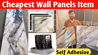 Cheapest Wall Panels Products  Pvc Panel Uv Marble Sheet Wpc Louvers Self Adhesive 3d Tiles [upl. by Kernan]