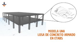 Modelo de Cálculo de una Losa en ETABS [upl. by Ecyob]