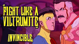 OmniMan amp Invincible’s Gruesome Fight Against Viltrumites  Invincible S2 [upl. by Nelad685]