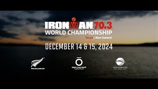 2024 IRONMAN 703 World Championship Taupō New Zealand [upl. by Langan]