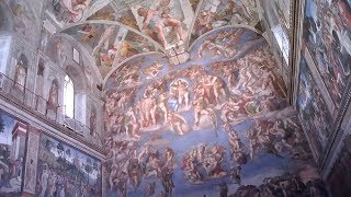 THE SISTINE CHAPELWith Surprising Michelangelo Facts [upl. by Ereveniug567]