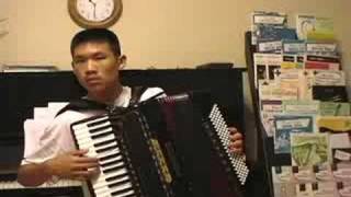 Accordion player Clarinet Polka [upl. by Mcleod]