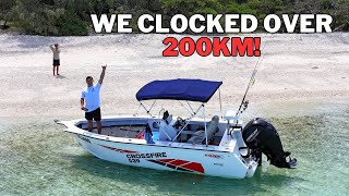 48hrs Living off a 5m Boat on the Great Barrier Reef [upl. by Anpas]