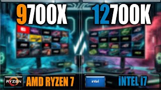 9700X vs 12700K Benchmarks  Tested in Games and Applications [upl. by Lever634]