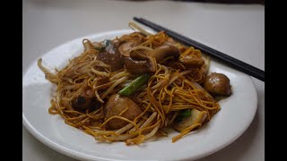 Takeaway Recipe How to make mushroom chow mein [upl. by Panta]