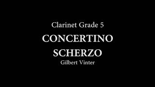 Gilbert Vinter Concertina SCHERZO for Clarinet and Piano [upl. by Susanetta]