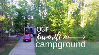 Gunter Hill Campground Montgomery Alabama  Full Time RV [upl. by Jedediah]