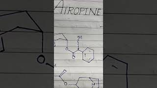 Atropine msc chemistry  Alkaloids  MSc chemistry [upl. by Rafe605]