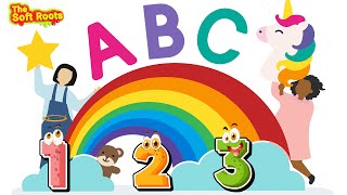 ABC and 123 Learning For 4 Year Olds  Preschool Learning Videos  Kindergarten Learning Videos [upl. by Yeblehs]