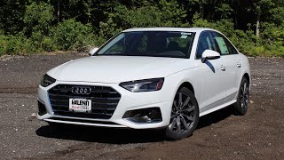 2021 Audi A4 40 Premium  Features Review amp POV Road Test [upl. by Urban]