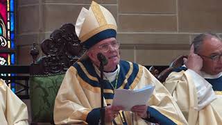 Bishop David M OConnell CM Homily for Diaconate Ordination 2023 [upl. by Bendite867]