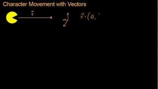 Math for Game Developers  Character Movement Points and Vectors [upl. by Yolanda]