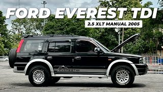 FORD EVEREST TDI 25 XLT MANUAL 2005  CIAMIK SORO [upl. by Attelahs]