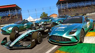 FOUR Safety Cars in ONE Race Chaotic Wet Race in F1 24 Career [upl. by Tanney]