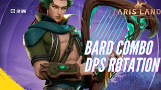 FULL GUIDE CLASS BARD COMBO ROTATION  TARISLAND TarislandCBT2 [upl. by Rephotsirhc]