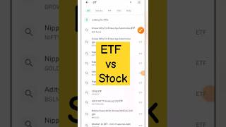 ETF vs Stock kya kharide [upl. by Peers702]