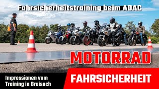 ADAC MotorradFahrsicherheitstraining [upl. by Nata]