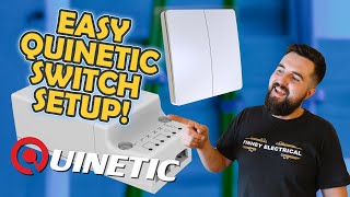 HOW TO SET UP A 2 GANG QUINETIC SWITCH 💡⚡ [upl. by Sutherland]