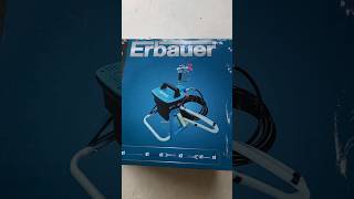 Erbauer Budget Airless Paint Sprayer  Perfect DIY Tool [upl. by Aleka]