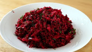 Amazing Beet Salad recipe in 10 Minutes Easy and Tasty [upl. by Aninay72]