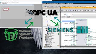 Guide OPC UA Connection  Siemens S7 1500 PLC and Aveva System Platform [upl. by Klump]