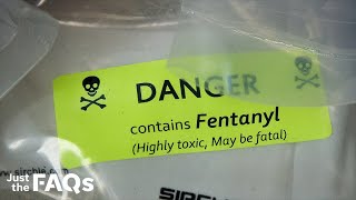 Why fentanyl is the leading cause of overdose deaths in the US  JUST THE FAQS [upl. by Einiar]