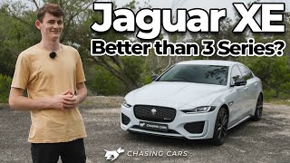 Jaguar XE 2022 review  is this 3 Series and CClass rival worth it  Chasing Cars [upl. by Seiden245]