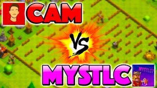 CAM VS MYSTLC MAZE BASE CHALLENGE  Clash of Clans  THE VIDEO YOUVE BEEN WAITING FOR [upl. by Karna]