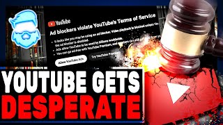 Youtube Launches New DESPERATE amp ANNOYING Change For Users After WAR On Adblock FAILS [upl. by Antipas189]