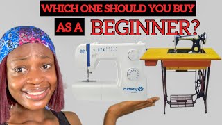 Which Sewing Machine Should You Buy as a Beginner Table top or Manual 🤔 Let’s talk [upl. by Notlrac529]