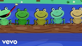 The Nursery Channel  Five Little Speckled Frogs [upl. by Adikam]