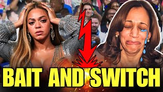 Kamala BOOED on Stage After Beyoncé Snubs Houston Rally [upl. by Arahat]