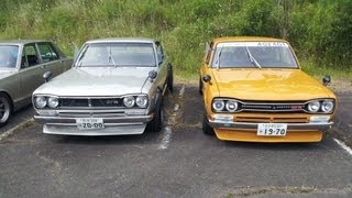 ハコスカ いつもの帰り道④ 箱スカ GC10 HAKOSUKA L型 旧車 L28改 HAKOSUKA SKYLINE NISSAN DATSUN [upl. by Ahseken]